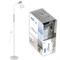 UML-T700 E27 WHITE Торшер напольный под лампу Е27, 40W, с регулировкой наклона. Механический выключатель. Белый. ТМ Uniel UL-00010186 - фото 96433