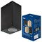 UUL-P42A 2х6W/GU10 IP65 BLACK Светильник уличный, под две лампы GU10. Архитектурный накладной. Корпус черный. TM Uniel UL-00010513 - фото 96584