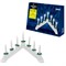 UDL-L7101-007/SWA/WW WHITE BRIDGE Фигура «Новогодняя горка», 39,5х30,5см. 7 миниламп накаливания. Теплый белый свет. Корпус белый. Материал пластик. TM Uniel UL-00007388 - фото 96688