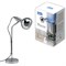 UML-B702 E14 SILVER Светильник настольный, 60W. Цоколь Е14. Механический выключатель. Серебристый. ТМ Uniel UL-00010159 - фото 96892