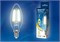 LED-C35-5W/WW/E14/CL/DIM GLA01TR Лампа светодиодная диммируемая. Форма "свеча", прозрачная. Серия Air. Теплый белый свет (3000K). Картон. ТМ Uniel UL-00002860 - фото 97072