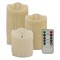 ULD-F056 WW RC CANDLE SET3 Фигура светодиодная «Свеча» на батарейках 2AA (не в/к), в составе набора из 3 штук. Диммируемая. 1 светодиод. Теплый белый свет. Пульт ДУ (в/к). TM Uniel UL-00014296 - фото 97151