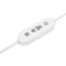 UST-E33 WHITE 2M Таймер с вилкой и разъемом L,N,G для фито светильника, 220В. 150Вт. Провод 2 метра. ТМ Uniel UL-00006493 - фото 97384