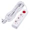 S-GCU3-7B WHITE Удлинитель серии Ultra, шнур 7м., 3 гнезда, 16A, с/з. Белый. TM Uniel UL-00010019 - фото 97458