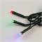 ULD-S0500-050/DGA MULTI IP20 Гирлянда светодиодная, 5м. 50 светодиодов. Разноцветный свет. Провод зеленый. ТМ Uniel UL-00007303 - фото 97564