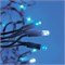 ULD-S1000-120/TBK BLUE-WHITE IP67 Гирлянда светодиодная с эффектом мерцания, 10м. Соединяемая. 120 светодиодов. Синий и белый свет. Провод черный. ТМ Uniel UL-00010895 - фото 97609