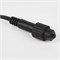 ULD-S1000-120/TBK BLUE-WHITE IP67 Гирлянда светодиодная с эффектом мерцания, 10м. Соединяемая. 120 светодиодов. Синий и белый свет. Провод черный. ТМ Uniel UL-00010895 - фото 97619