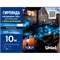 ULD-S1000-120/TBK BLUE-WHITE IP67 Гирлянда светодиодная с эффектом мерцания, 10м. Соединяемая. 120 светодиодов. Синий и белый свет. Провод черный. ТМ Uniel UL-00010895 - фото 97627