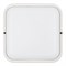 ULW-Q229 24W/6500K IP65 WHITE Светильник светодиодный влагозащищенный. Квадрат. Дневной свет (6500K). 190×190×37мм. Корпус белый. ТМ Volpe UL-00013193 - фото 97781