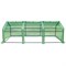 UGH-S33 L270 GREEN/GREEN Парник уличный, 270x90x90см. Металлическая труба в ПВХ, цвет зеленый. Тент из армированного полиэтилена 135г/м2, цвет сетки зеленый. TM ФитоЛето UL-00012744 - фото 97831