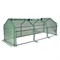 UGH-S33 L270 GREEN/GREEN Парник уличный, 270x90x90см. Металлическая труба в ПВХ, цвет зеленый. Тент из армированного полиэтилена 135г/м2, цвет сетки зеленый. TM ФитоЛето UL-00012744 - фото 97844