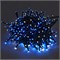 ULD-S0740-370/DGA/RC BL-WH IP44 FIREWORK Гирлянда светодиодная "Фейерверк", 7,4м. 370 светодиодов. Синий и белый свет. Пульт ДУ (в/к). Провод зеленый. ТМ Uniel UL-00014205 - фото 98229