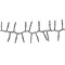ULD-S0740-370/DGA/RC BL-WH IP44 FIREWORK Гирлянда светодиодная "Фейерверк", 7,4м. 370 светодиодов. Синий и белый свет. Пульт ДУ (в/к). Провод зеленый. ТМ Uniel UL-00014205 - фото 98231