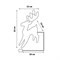 ULD-M2430-030/STB/3AA WARM WHITE IP20 GOLDEN DEER Фигура светодиодная каркасная «Золотой олень», на батарейках 3АА (не в/к), 24х30см, 30 светодиодов. Теплый белый свет. Провод прозрачный. TM Uniel UL-00012364 - фото 98271