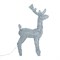 ULD-M3660-080/STA WHITE IP44 DEER-2 Фигура светодиодная каркасная «Олень-2», 36х60см, 80 светодиодов. Белый свет. Провод прозрачный. TM Uniel UL-00012362 - фото 98276