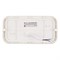 ULW-Q228 18W/4000K IP65 WHITE Светильник светодиодный влагозащищенный. Прямоугольник. Белый свет (4000K). 195×95×35мм. Корпус белый. ТМ Volpe UL-00013188 - фото 98292