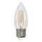 LED-C35-5W/WW/E27/CL/DIM GLA01TR Лампа светодиодная диммируемая. Форма "свеча", прозрачная. Серия Air. Теплый белый свет (3000K). Картон. ТМ Uniel UL-00003643 - фото 98626