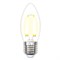 LED-C35-5W/WW/E27/CL/DIM GLA01TR Лампа светодиодная диммируемая. Форма "свеча", прозрачная. Серия Air. Теплый белый свет (3000K). Картон. ТМ Uniel UL-00003643 - фото 98627