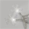 ULD-S0500-050/DTA WHITE IP20 SNOWFLAKES-2 Гирлянда светодиодная «Снежинки-2», 5м. 50 светодиодов. Белый свет. Провод прозрачный. ТМ Uniel UL-00007196 - фото 98747