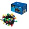 ULD-S0540-060/DGA MULTI IP20 COLORBALLS Гирлянда светодиодная с контроллером «Разноцветные шарики», 60 светодиодов, 5,4 м, разноцветная, IP20, провод зеленый 07928 - фото 98751