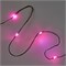 ULD-S2000-200/DGA PINK IP20 DEW Гирлянда светодиодная "Роса", 20м. 200 светодиодов. Розовый свет. Провод зеленый. ТМ Uniel UL-00012081 - фото 98785