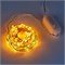 ULD-S2000-200/DTA AMBER IP20 DEW Гирлянда светодиодная "Роса", 20м. 200 светодиодов. Янтарный свет. Провод прозрачный. ТМ Uniel UL-00012077 - фото 98800