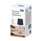 UML-B309 E14 CHROME/DARK BLUE Светильник настольный декоративный под лампу Е14, 40W. Механический выключатель. Хром/Темно-синий. ТМ Uniel UL-00012426 - фото 98925