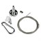UFL-H03 SILVER 200 POLYBAG Крепление для светильника подвесного, 200 мм. Универсальный. TM Uniel. UL-00004442 - фото 99029
