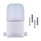 UWL-K02R 60W/E27 IP65 WHITE Светильник влагозащищенный под лампу Е27, наклонный, для бань и саун, до +125°С. Цвет корпуса белый. ТМ Uniel UL-00013474 - фото 99211